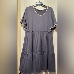 Blue grey dress - Amazon find - never worn